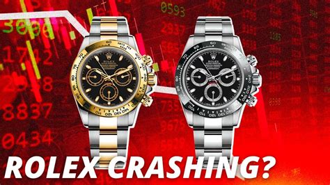 rolex market crash 2022|rolex watches in decline.